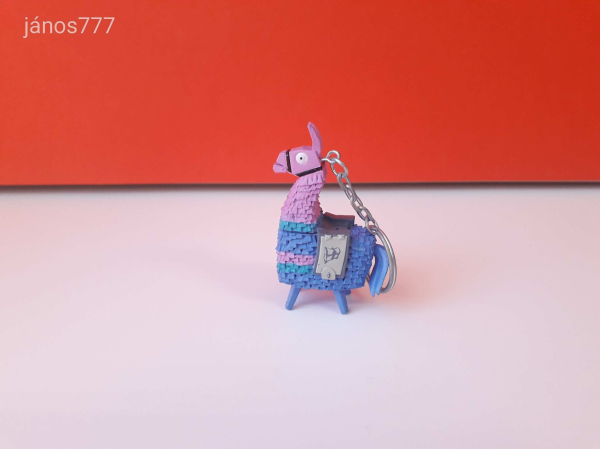 Eredeti Jazwares Epic Games FORTNITE Loot Llama kulcstartó !!
