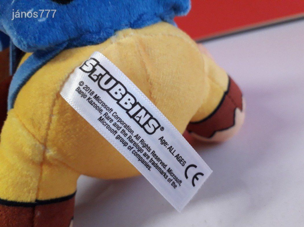 Eredeti Stubbins Microsoft Banjo Kazooie plüss kabala figura 22 cm-es plüssfigura !! EXTRA !!