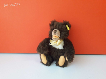Eredeti STEIFF mackó vintage retro medve régi maci kabala figura 20 cm-es 1960-70 ! EXTRA !