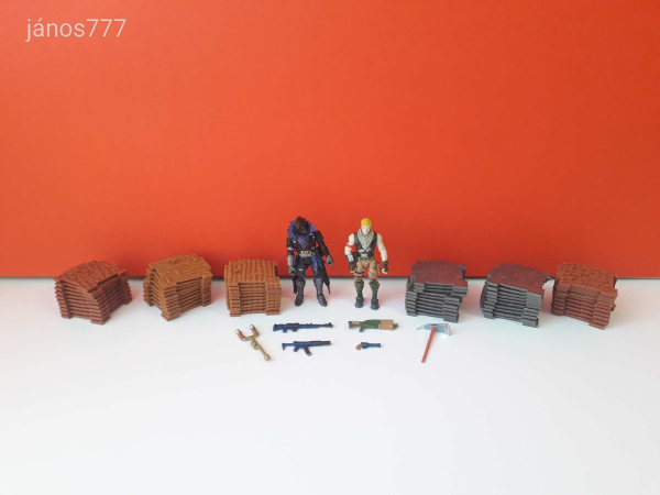 Eredeti Jazwares Epic Games FORTNITE Turbo Builder set 2db figurával és sok-sok kiegészítővel !!