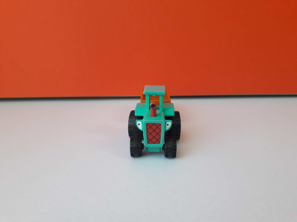 Eredeti Bob mester Bob the Builder mesefigura barátja Travis traktor fém jármű !! 11,5cm