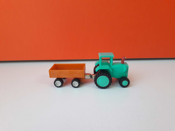 Eredeti Bob mester Bob the Builder mesefigura barátja Travis traktor fém jármű !! 11,5cm
