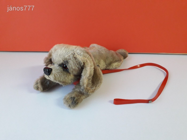 Eredeti Tiere mit Herz Berg KUTYA 32 cm-es retro vintage kutyus plüssfigura !! EXTRA !!!