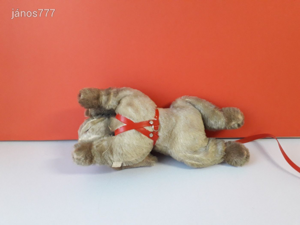 Eredeti Tiere mit Herz Berg KUTYA 32 cm-es retro vintage kutyus plüssfigura !! EXTRA !!!