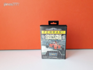 Eredeti SEGA MEGA DRIVE Ferrari Grand Prix Challenge konzol játék !!
