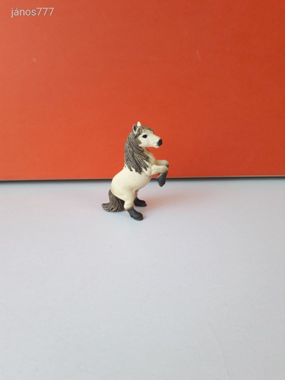 Eredeti Schleich Mini Shetland póni állatfigura ! 8cm ! 2014-es kiadás !! Schleich 13775