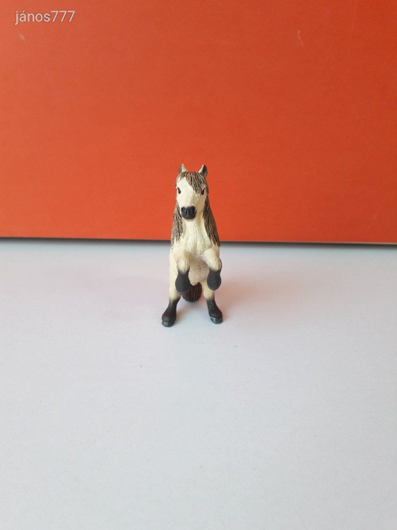 Eredeti Schleich Mini Shetland póni állatfigura ! 8cm ! 2014-es kiadás !! Schleich 13775