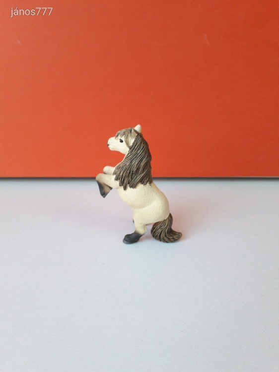 Eredeti Schleich Mini Shetland póni állatfigura ! 8cm ! 2014-es kiadás !! Schleich 13775