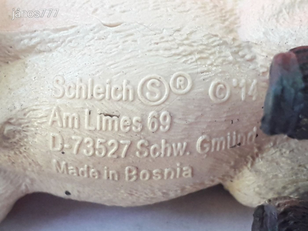 Eredeti Schleich Mini Shetland póni állatfigura ! 8cm ! 2014-es kiadás !! Schleich 13775
