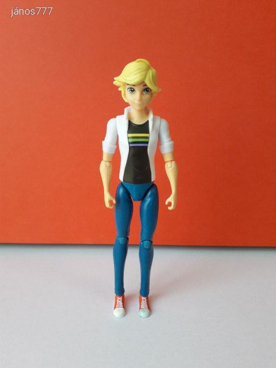Eredeti ZAG Miraculous Adrien Agreste Cat Macska fiú figura !! 15cm