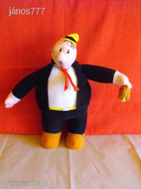 Eredeti Popeye Wimpy plüss kabala figura !! 32 cm-es !! EXTRA !!!