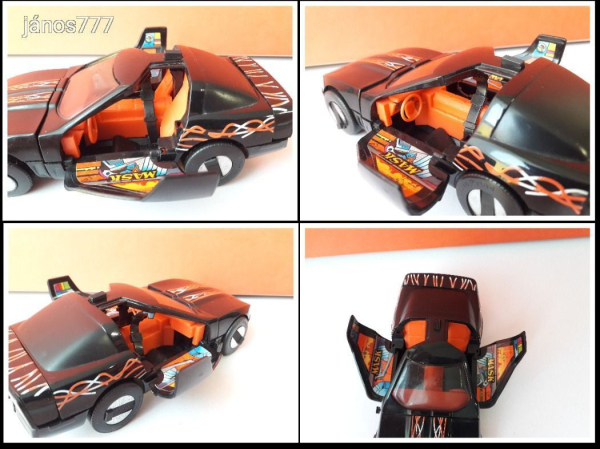 Eredeti Kenner 1986 M.A.S.K. Raven + Calhoun Burns akciófigura !