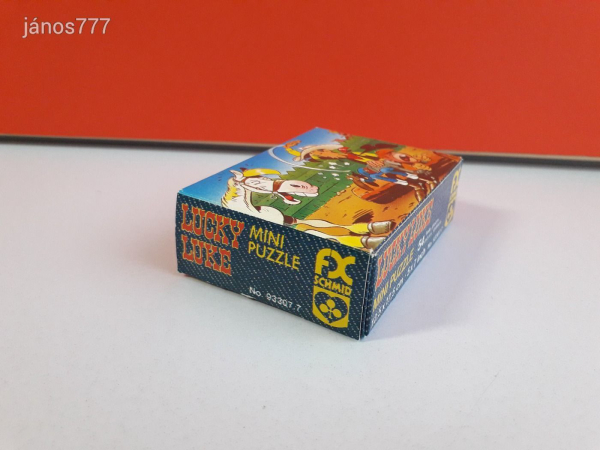 Eredeti Schmid Lucky Luke Mini-Puzzle 54 !! No.: 93307.7 ! 1984-es kiadás !!