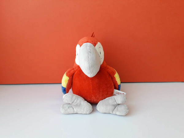Eredeti NICI PAPAGÁJ madár plüss 32 cm-es kabala figura EXTRA !!!