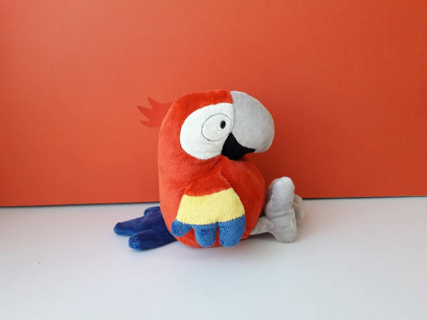 Eredeti NICI PAPAGÁJ madár plüss 32 cm-es kabala figura EXTRA !!!