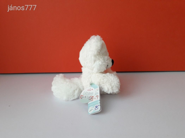Eredeti NICI RÓKA plüss kabala figura ! 20 cm-es Nici GREEN Dreamy winter HÓRÓKA plüssfigura