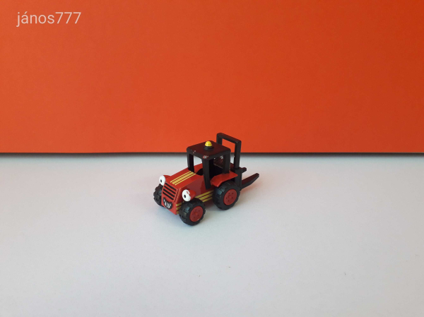 Eredeti Bob mester Bob the Builder mesefigura barátja Sumsy targonca fém jármű !! 7,5cm