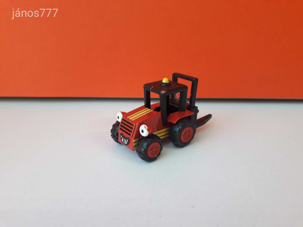 Eredeti Bob mester Bob the Builder mesefigura barátja Sumsy targonca fém jármű !! 7,5cm