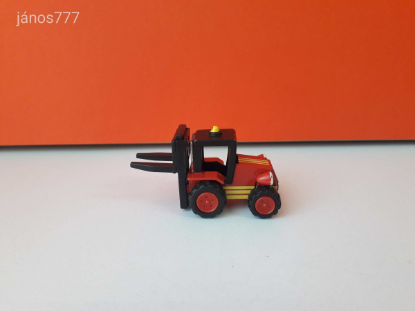 Eredeti Bob mester Bob the Builder mesefigura barátja Sumsy targonca fém jármű !! 7,5cm