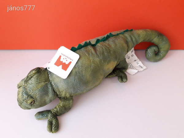 Eredeti MorisMos KAMÉLEON plüss kabala figura 63 cm-es plüssfigura + 4 kicsi !!! EXTRA !!!