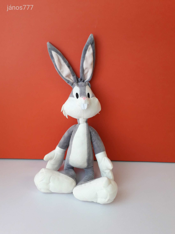 LOONEY TUNES Tapsi Hapsi nyúl plüss 56 cm kabala figura Bolondos Dallamok mese szereplő EXTRA !!