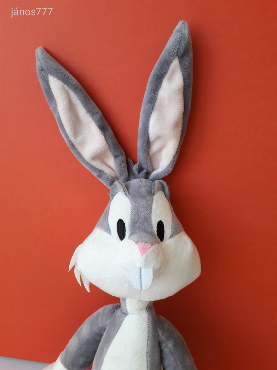LOONEY TUNES Tapsi Hapsi nyúl plüss 56 cm kabala figura Bolondos Dallamok mese szereplő EXTRA !!