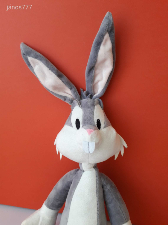 LOONEY TUNES Tapsi Hapsi nyúl plüss 56 cm kabala figura Bolondos Dallamok mese szereplő EXTRA !!
