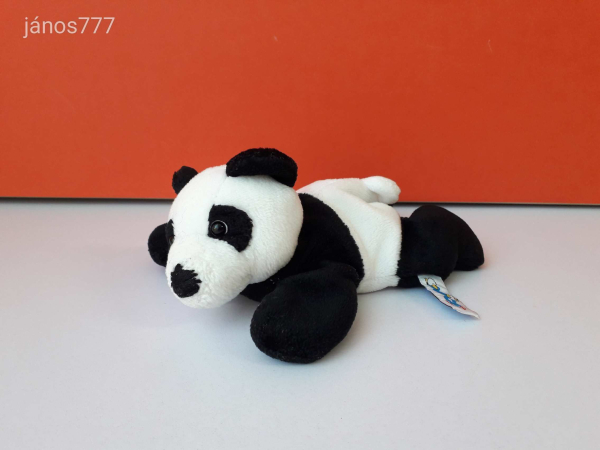 Eredeti NICI MACI plüss PANDA mackó kabala figura ! 20 cm-es medve plüssfigura !!!! EXTRA !!!!