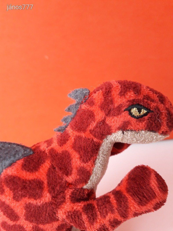Eredeti NICI DINOSZAURUSZ plüss dínó kabala figura ! 15 cm-es NICI plüssfigura ! EXTRA