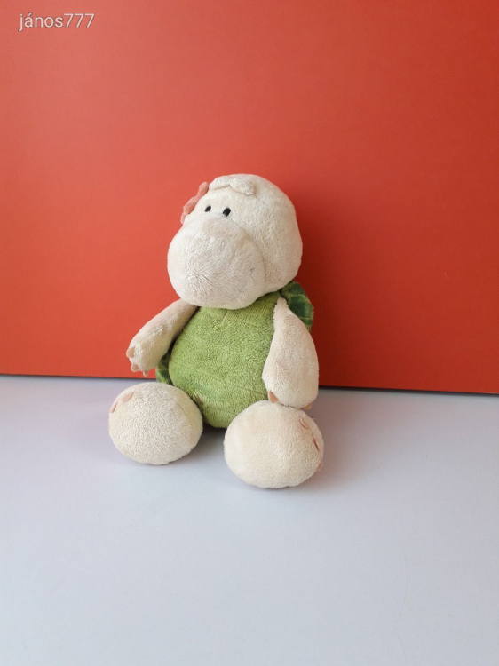 Eredeti NICI TEKNŐS plüss kabala figura 38 cm-es teknősbéka plüssfigura NICI plüssfigura ! EXTRA !!