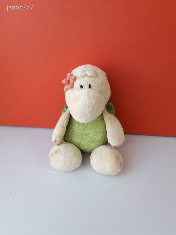Eredeti NICI TEKNŐS plüss kabala figura 38 cm-es teknősbéka plüssfigura NICI plüssfigura ! EXTRA !!