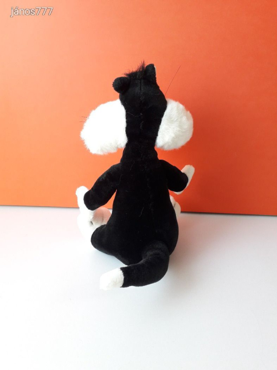 Eredeti LOONEY TUNES Sylvester macska plüss cica 30cm kabala figura Bolondos Dallamok mese szereplő