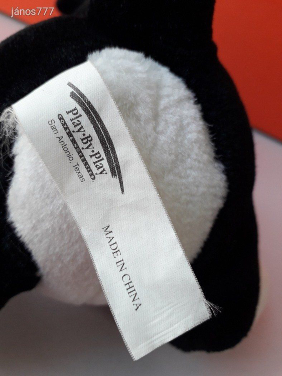 Eredeti LOONEY TUNES Sylvester macska plüss cica 30cm kabala figura Bolondos Dallamok mese szereplő