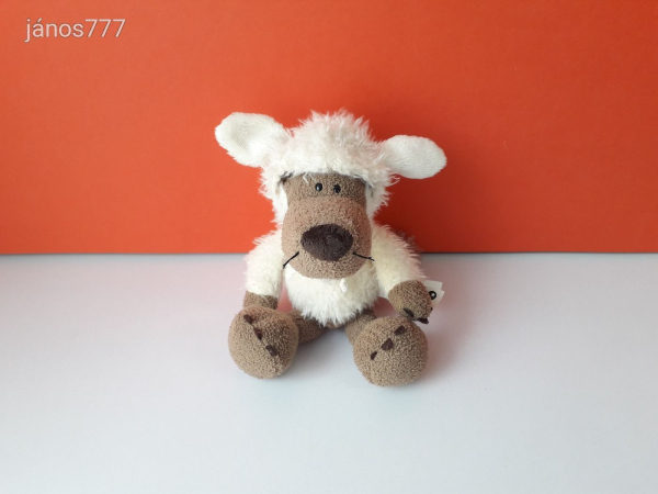 Eredeti NICI Báránybőrbe bújt FARKAS plüss kabala figura !! 27 cm-es plüssfigura !! EXTRA