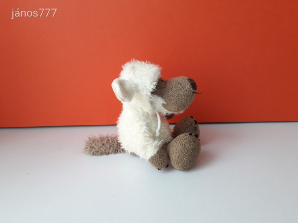 Eredeti NICI Báránybőrbe bújt FARKAS plüss kabala figura !! 27 cm-es plüssfigura !! EXTRA