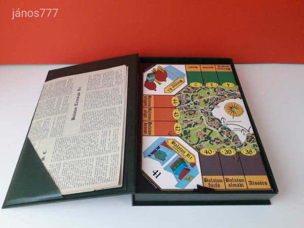 Eredeti Minerva BALATON RT. retro társasjáték !! 1986-os kiadás !! EXTRA !!