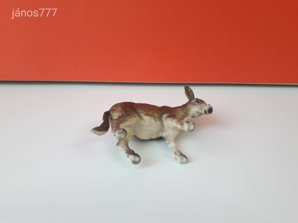 Eredeti Schleich szamár csacsi állatfigura !! 9x7cm ! 1989-es kiadás !! Schleich 13212