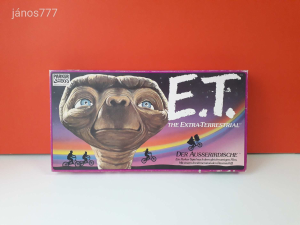 Eredeti Parker E.T. The Extra-Terrestrial társasjáték !! 1982-es kiadás !!