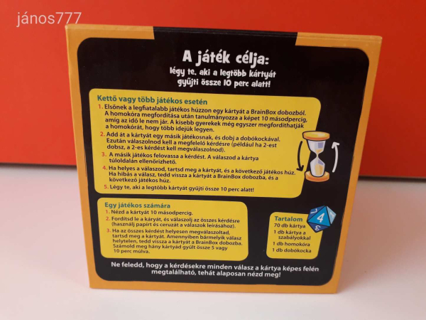 Eredeti Brainbox Állatok társasjáték !!