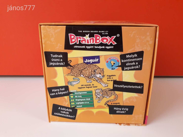 Eredeti Brainbox Állatok társasjáték !!
