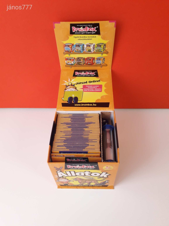 Eredeti Brainbox Állatok társasjáték !!