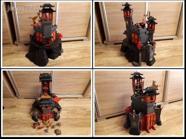 Eredeti Playmobil Óriás ázsiai sárkánykastély vár készlet !! Playmobil 5479