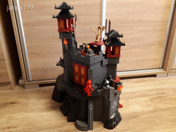 Eredeti Playmobil Óriás ázsiai sárkánykastély vár készlet !! Playmobil 5479