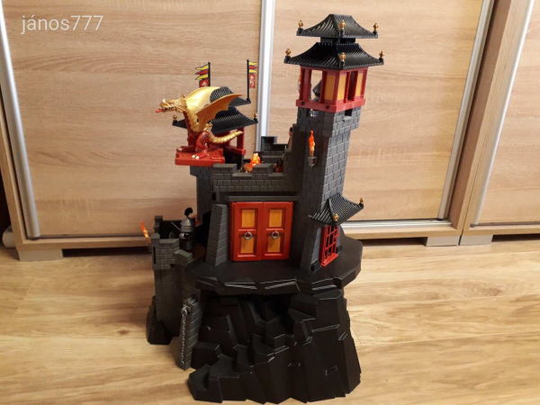Eredeti Playmobil Óriás ázsiai sárkánykastély vár készlet !! Playmobil 5479