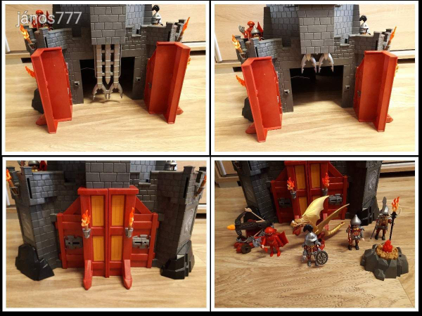 Eredeti Playmobil Óriás ázsiai sárkánykastély vár készlet !! Playmobil 5479