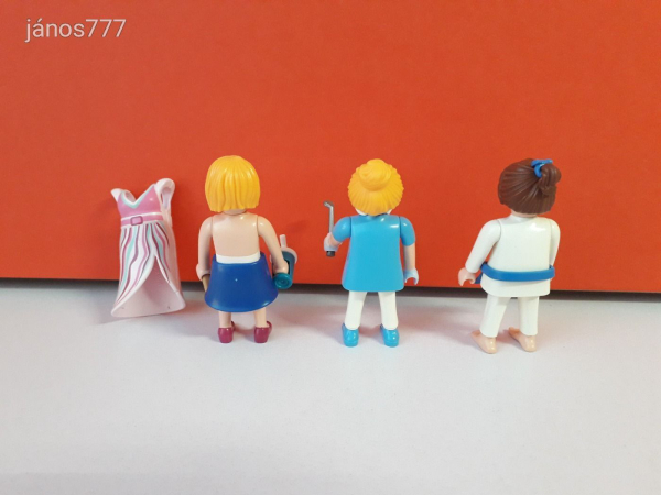 Eredeti Playmobil 3db nő lány figura különböző foglalkozásokkal !!
