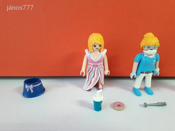Eredeti Playmobil 3db nő lány figura különböző foglalkozásokkal !!