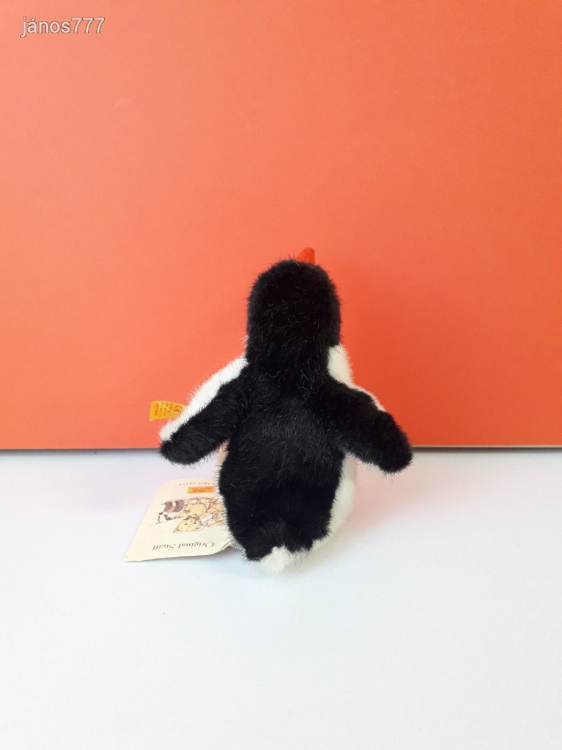 Eredeti STEIFF pingvin kabala figura !! 15 cm-es plüssfigura !!! EXTRA !!