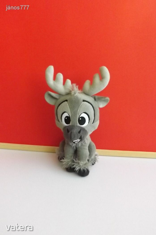 Eredeti Disney Jégvarázs Sven Rénszarvas plüss szarvas kabala figura !!!  22 cm-es Penny plüss EXTRA