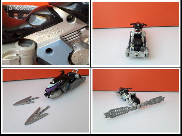 Eredeti Bandai 2006 Power Rangers Operation Overdrive Hovertek (Helio) Cycle motor !! 27cm